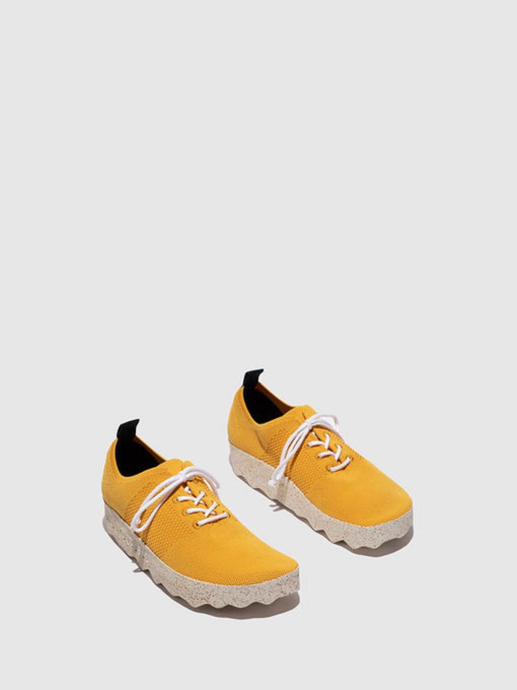 Asportuguesas Code Trainers Yellow - Naisten Lace-up Trainers ASPP018709FI Keltainen